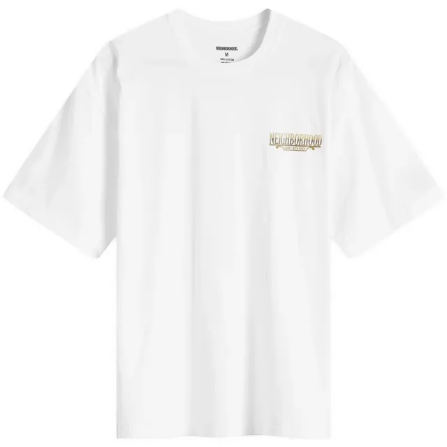 Neighborhood Men's 16 Printed T-Shirt White