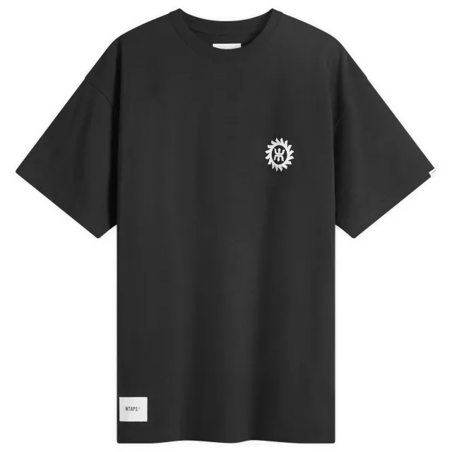 WTAPS Men's 27 Motif Printed T-Shirt Black