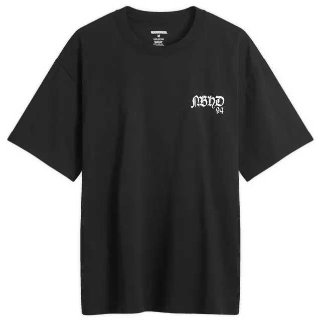 Neighborhood Men's 23 Printed T-Shirt Black