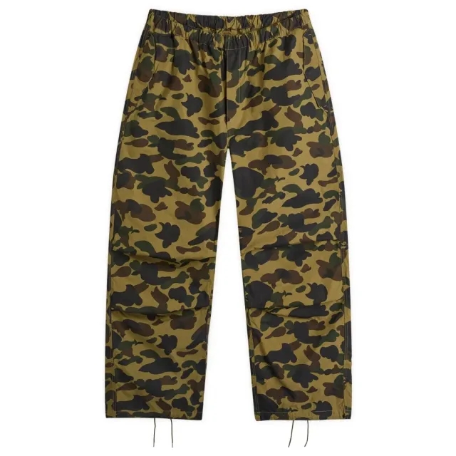 A Bathing Ape Women's 1st Camo Army Pants Green