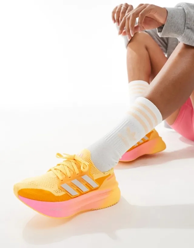 Adidas Running Shoe Ultra Boost 5 - ['Orange', 'Yellow']