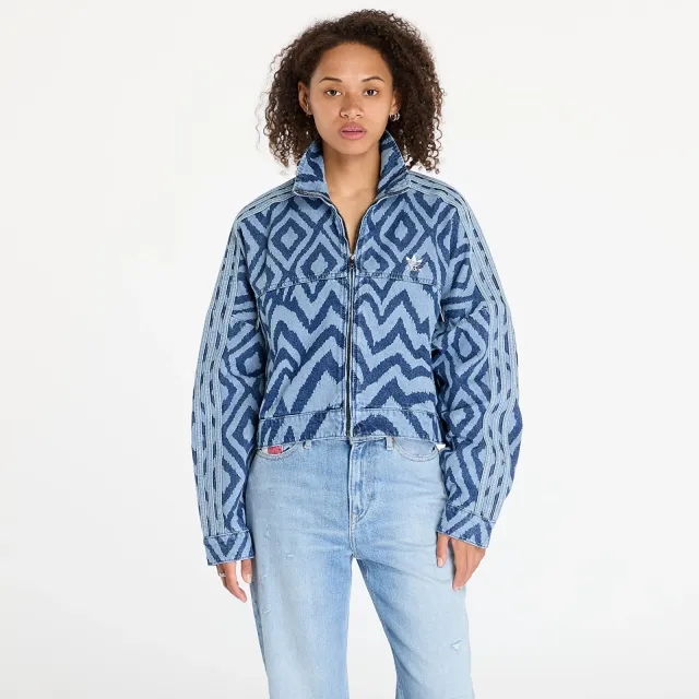 adidas Originals Women adidas x FARM Rio Denim Track Top