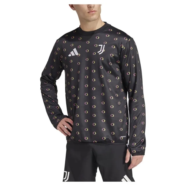 Juventus Pre Match Warm Up Top (Black) 2024-2025 Men's Made By: Adidas