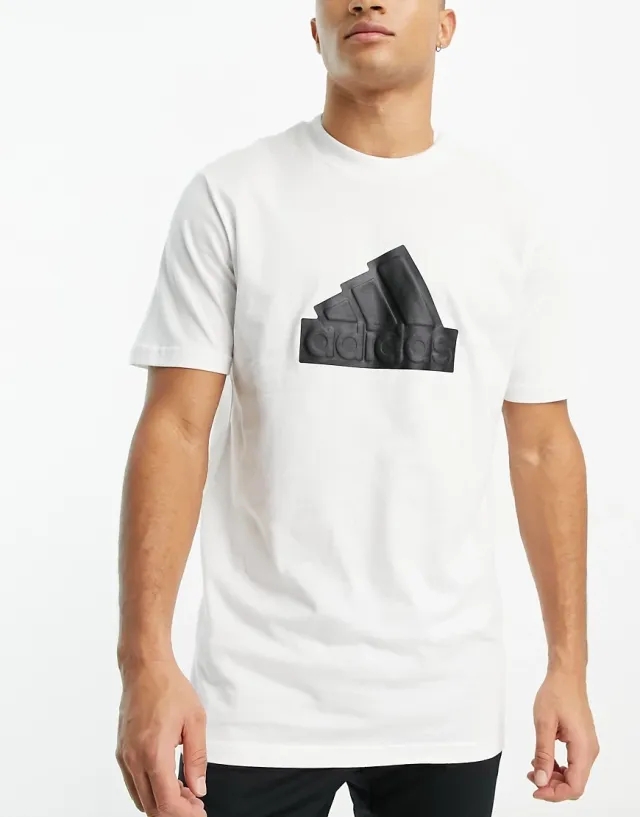 adidas  FI BOS T  men's T shirt in White