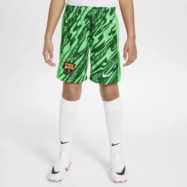 Barcelona Nike Home Goalkeeper Stadium Short 2024-25 - Kids