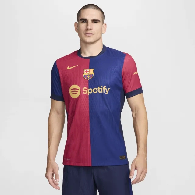 Nike Barcelona Mens SS Player Issue Home Shirt 2024/25