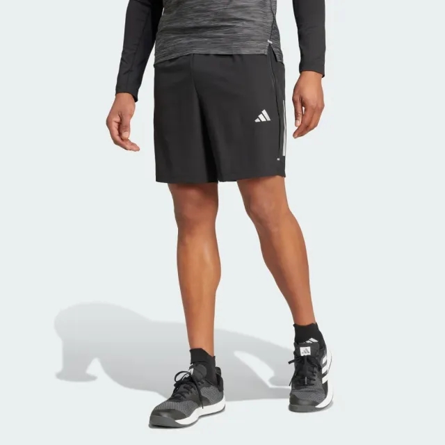 adidas Men Gym+ Training 3 Stripes Woven Shorts