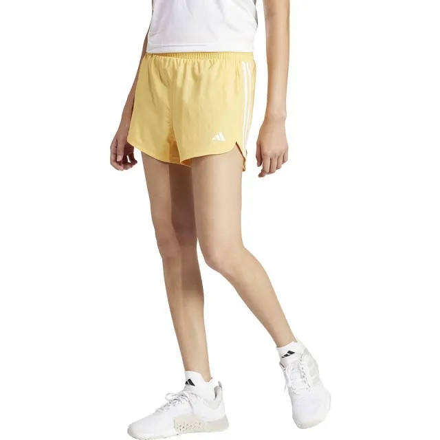 adidas Women Pacer Training 3 Stripes Woven High Rise Shorts