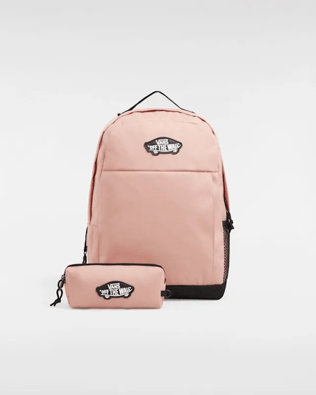 Vans - Kids Vans Skool Backpack, Pink