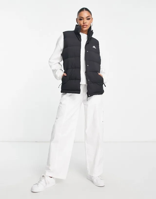 Adidas Outdoor Helionic Vest In Black