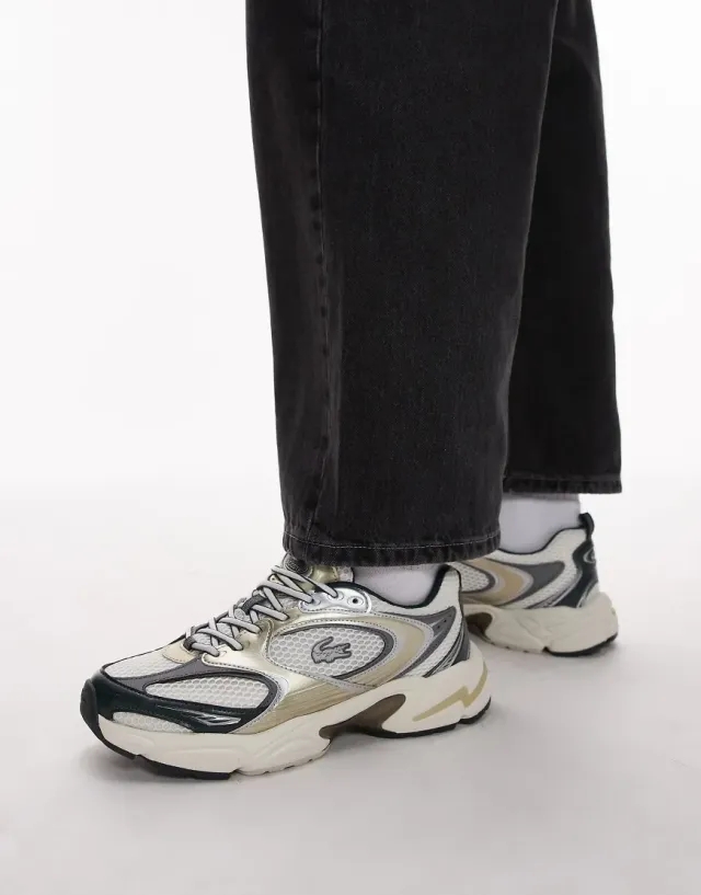 Lacoste Storm 96 2k  in White & grey