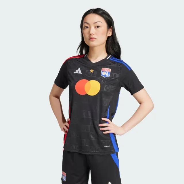 adidas Lyon Womens SS Away Shirt 2024/25