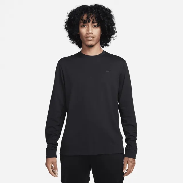 Nike Primary Men's Dri-FIT Long-Sleeve Versatile Top - Black