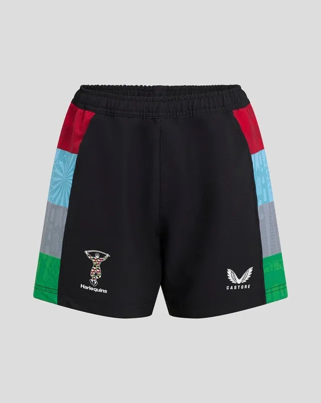 Castore Harlequins Youth 24/25 Home Shorts