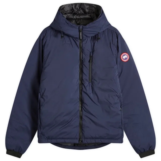 Canada Goose Men's Lodge Hooded Jacket Atlantic Navy