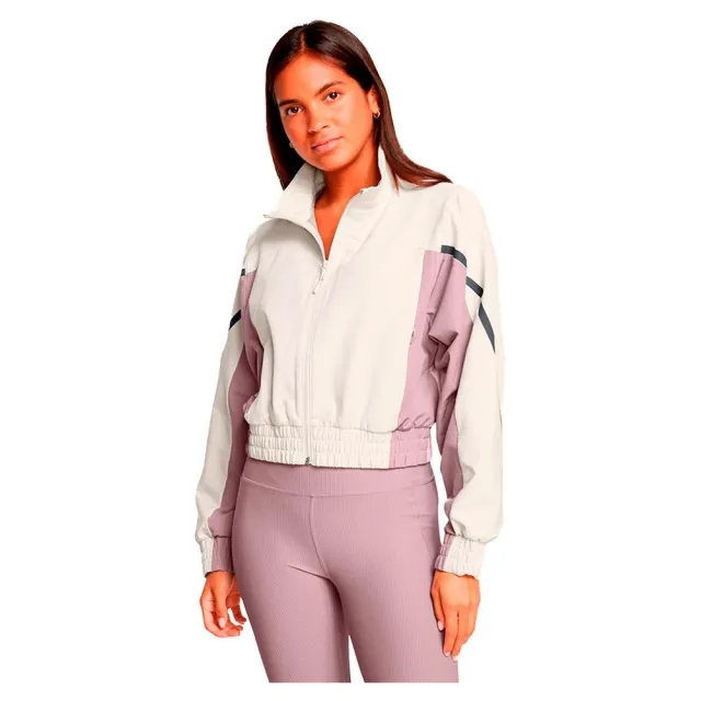Women's  Under Armour  Unstoppable Crop Jacket Summit White / Black XXL