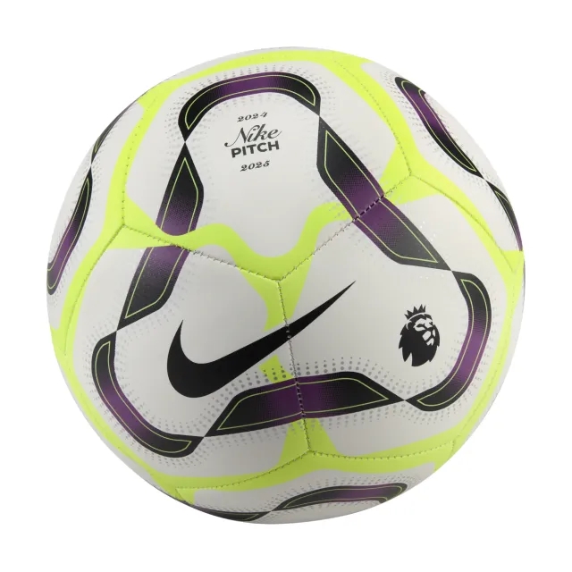 Nike Premier League Pitch Football - White/Bold Berry/Volt/Black