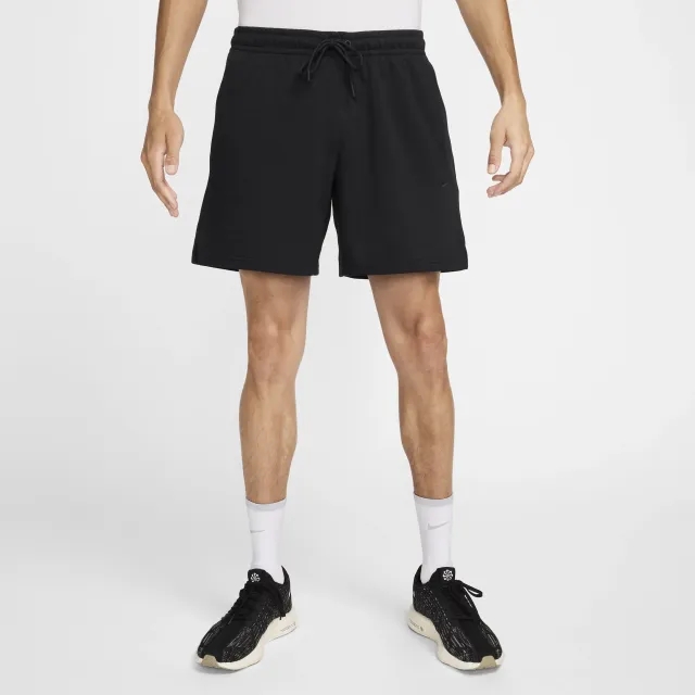 Nike Primary Fleece Men's 18cm (approx.) Dri-FIT UV Unlined Performance Shorts - Black - Polyester/Cotton