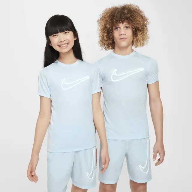 Nike Academy23 Older Kids' Dri-FIT Football Top - Blue - Polyester