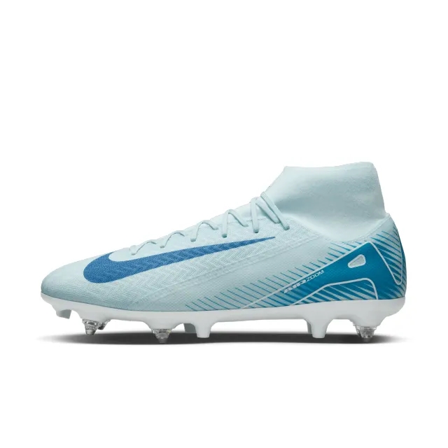 Nike Mercurial Superfly 10 Academy SG-Pro High-Top Football Boot - Blue