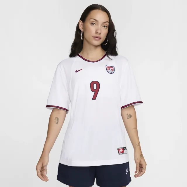 Mia Hamm USWNT 1999 Reissue Women's Nike Football Replica Shirt - White - Polyester