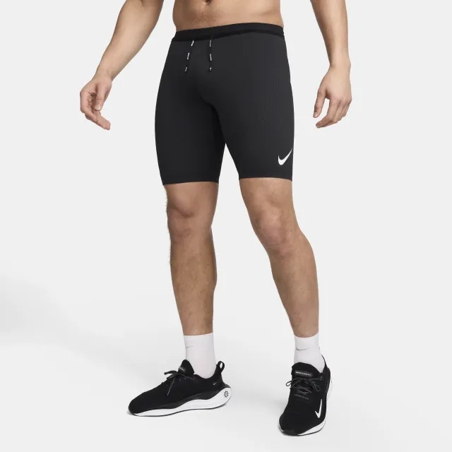 Nike AeroSwift 1/2-Length Leggings - Black, Black