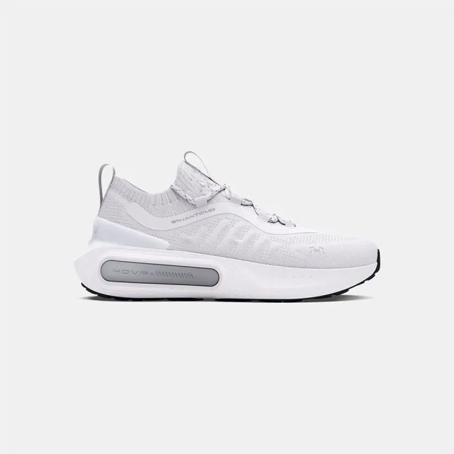 Women's  Under Armour  Phantom 4 Shoes White / Halo Gray / White 7