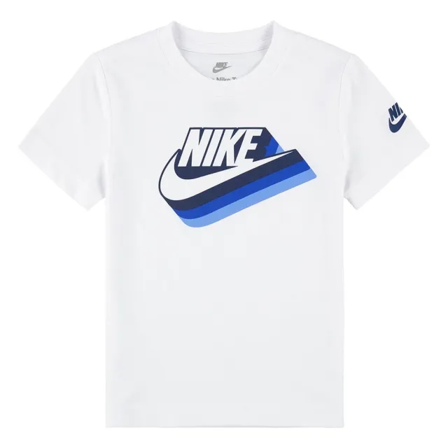 Nike Kids Gradient Futura Short Sleeve T-shirt  - White