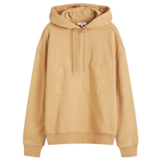 Maison Kitsuné Maison Kitsune Varsity Oversize Hoodie Chamomile