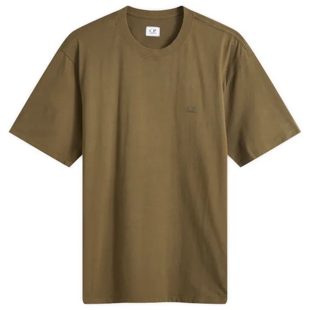 C.P. Company Men's Back Goggle T-Shirt Ivy Green
