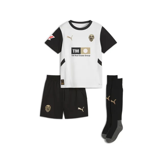 Puma Valencia Mens SS Home Mini Kit 2024/25