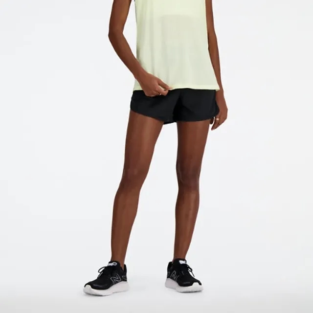 New Balance Women's Athletics Mesh Short in Black