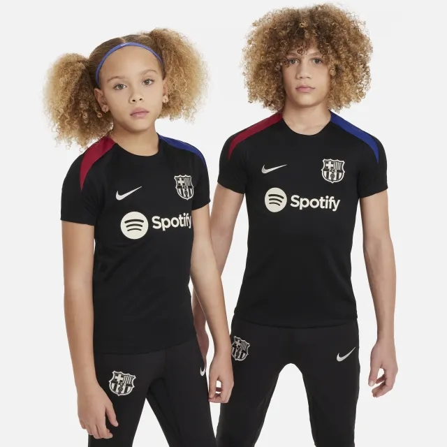 Nike Barcelona Kids SS Home Shirt 2024/25