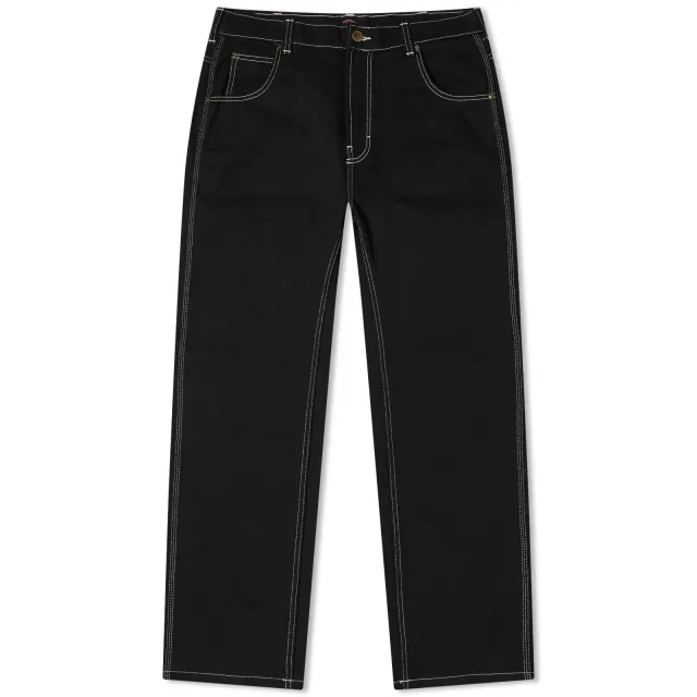 Dickies Men's Houston Denim Jean Rinsed Black