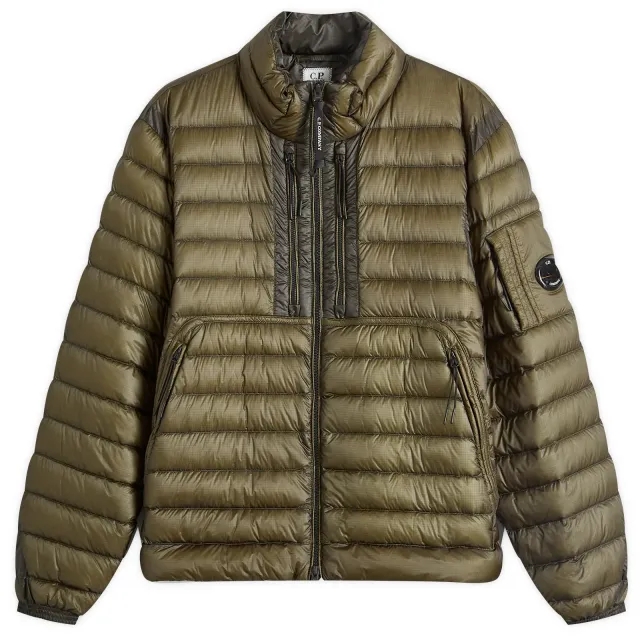 C.P. Company Men's D.D. Shell Lightweight Down Jacket Grape Leaf