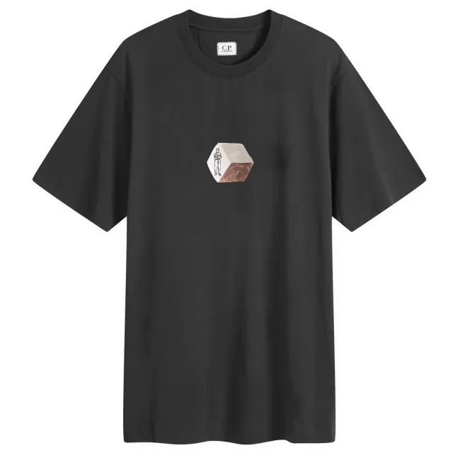 C.P. Company Men's Graphics T-Shirt Black