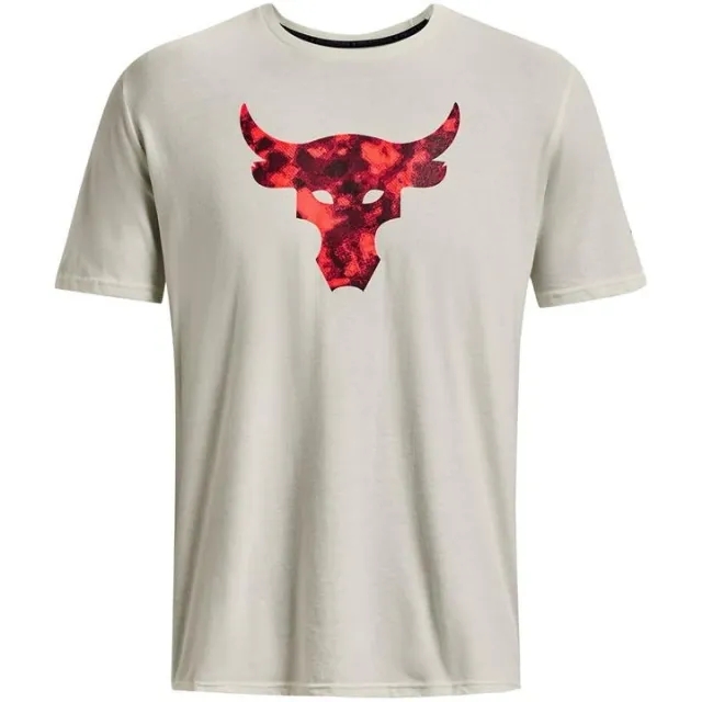 Under Armour Armour Ua Pjt Rock Brahma Bull Ss T-Shirt Mens - White