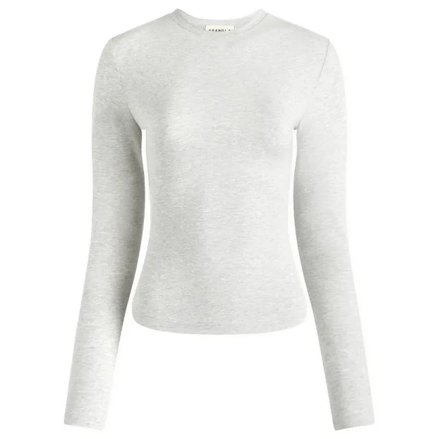 Asics Adanola Women's Long Sleeve Top Grey Melange