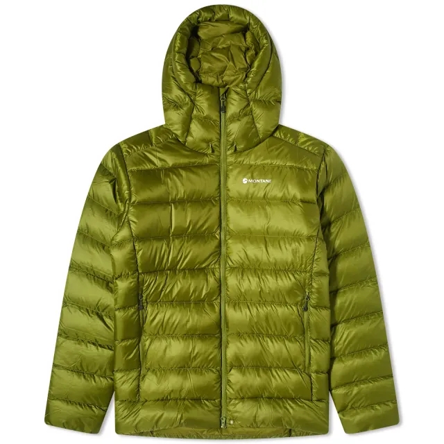 Montane Men's Anti-Freeze XT Hooded Down Jacket Alder Green