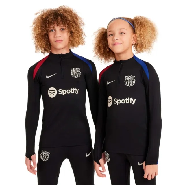 Nike FC Barcelona 24 25 Kids Dri FIT Strike Drill Top