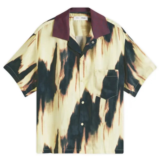 TOGA Women's Archives Inner print shirt Yellow