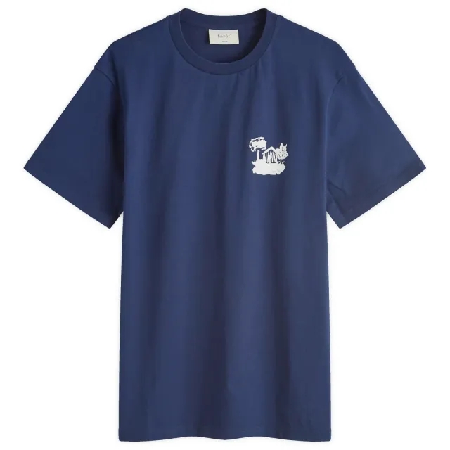 Foret Men's House T-Shirt Navy