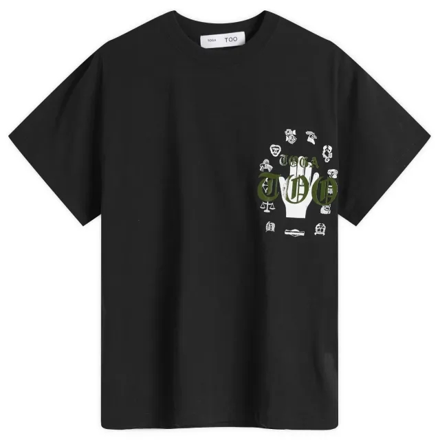 TOGA Women's Archives Print tee Black