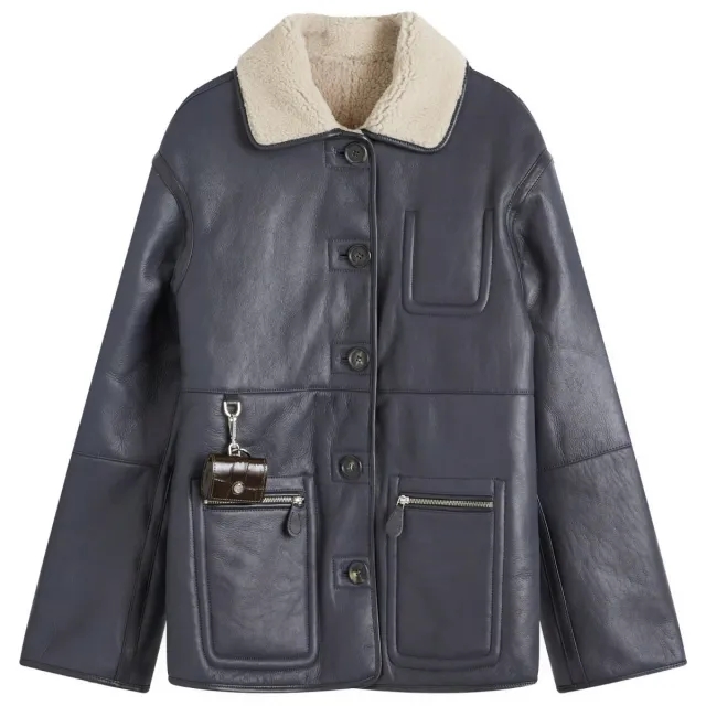 Saks Potts Women's Ada Jacket Navy/Beige