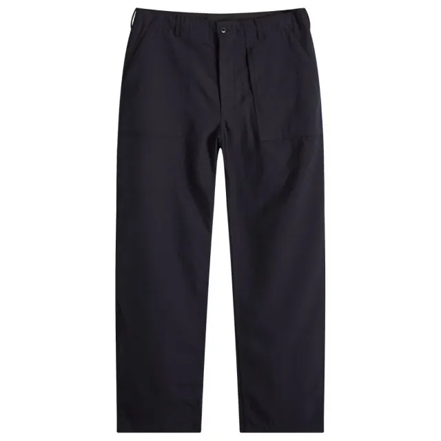 Engineered Garments Men's Fatigue Pant Dark Navy Wool Serge