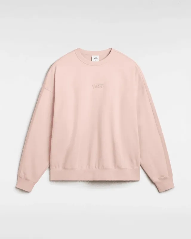 Vans Premium Crew Sweatshirt (Rose Smoke) Men Pink