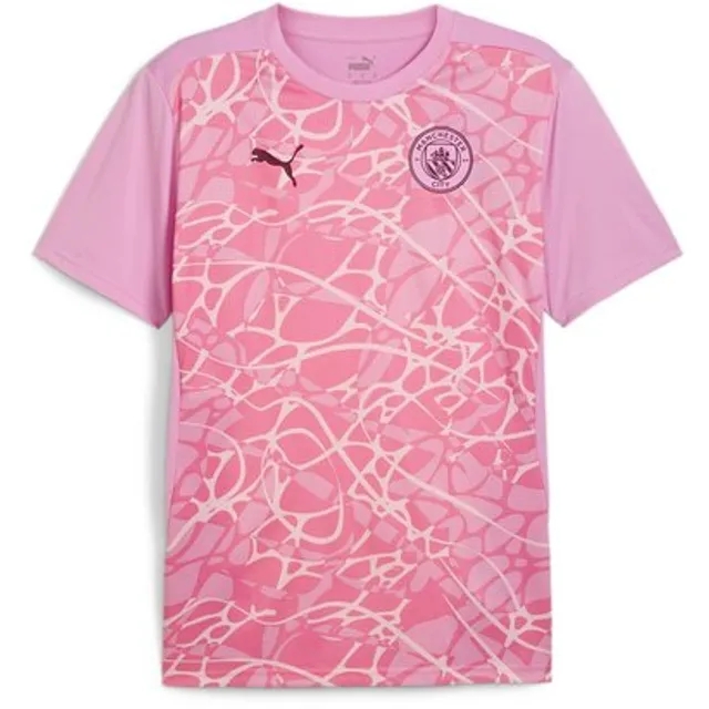 Puma Manchester City Pre Match Top - Pink