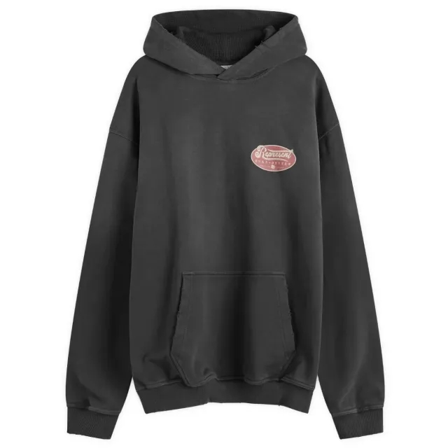 Represent Men's D+D British Luxury Hoodie Stained Black