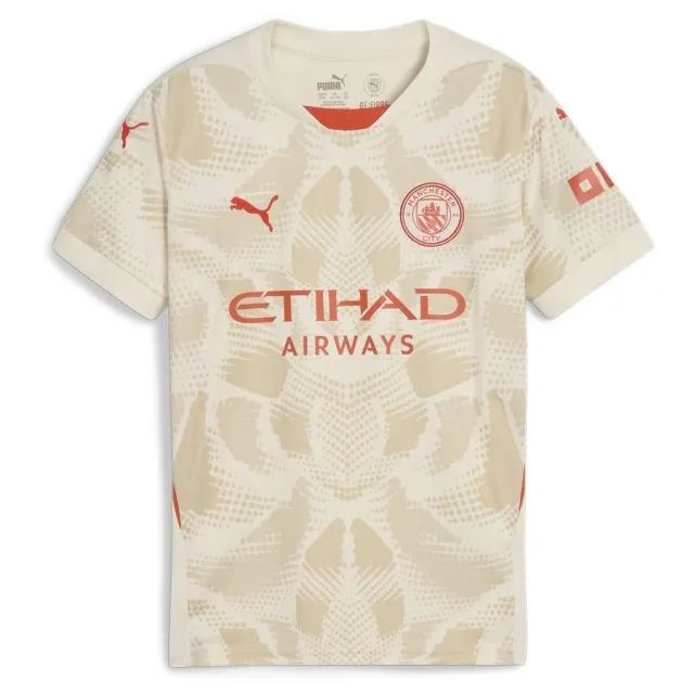Puma Manchester City Kids LS Goalkeeper Away Shirt 2024/25