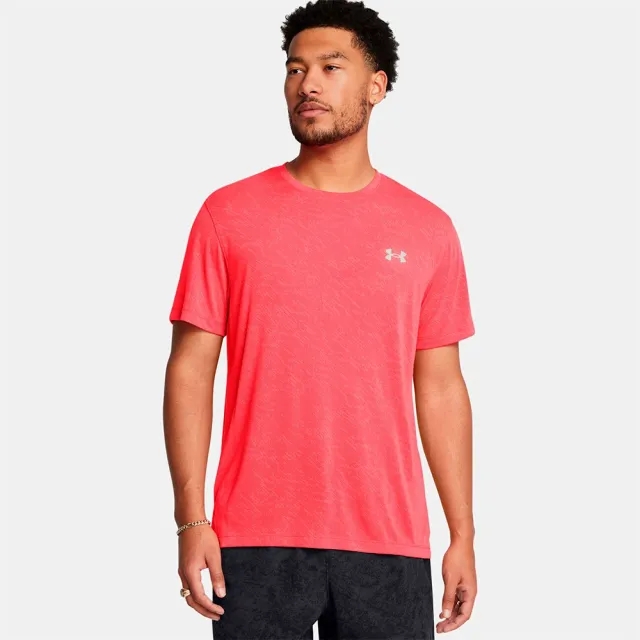 Under Armour Launch Camo T-Shirt - Orange - Size XL - Orange